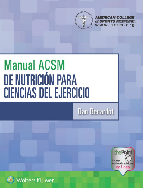 MANUAL ACSM DE NUTRICION PARA CIENCIAS DEL EJERCICIO